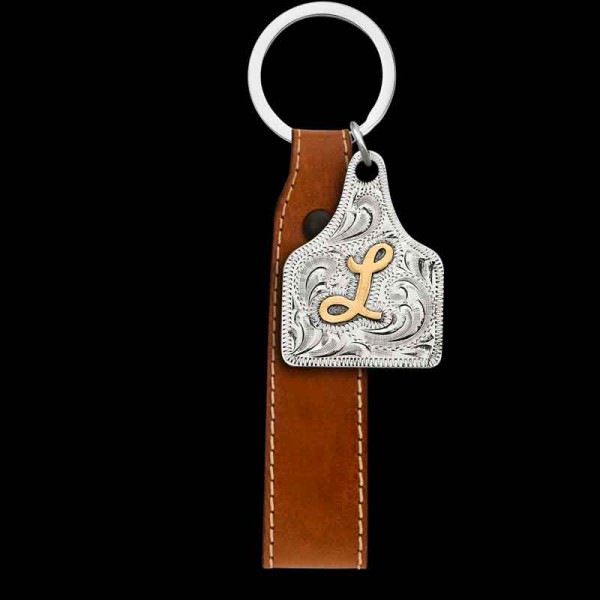 Cattle Town Custom Keychain